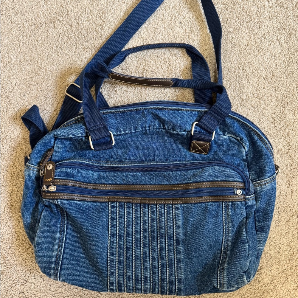 Large Denim Bag